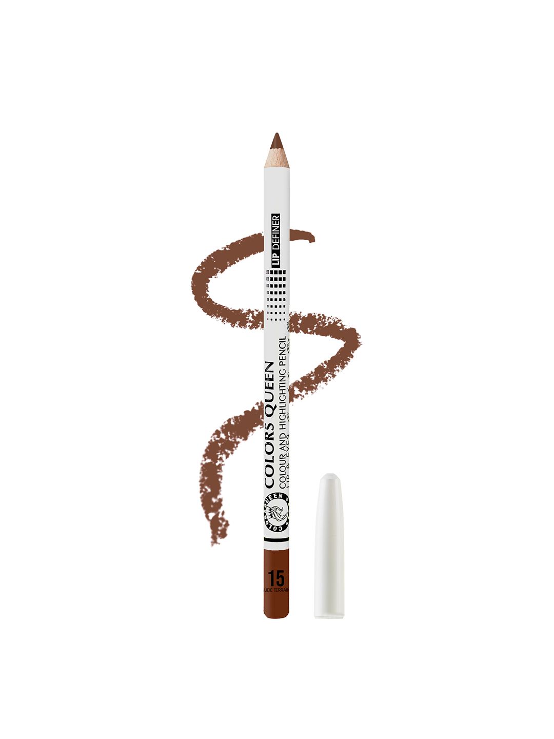 Colors Queen Colors Queen Highly Pigmented Lip Definer Pencil-Nude Terrain-1.6g