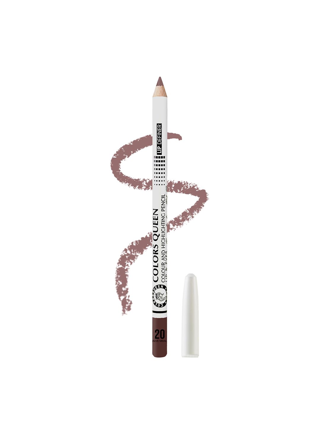 Colors Queen Colors Queen Highly Pigmented Lip Definer Pencil-Mauve Mirage-1.6g