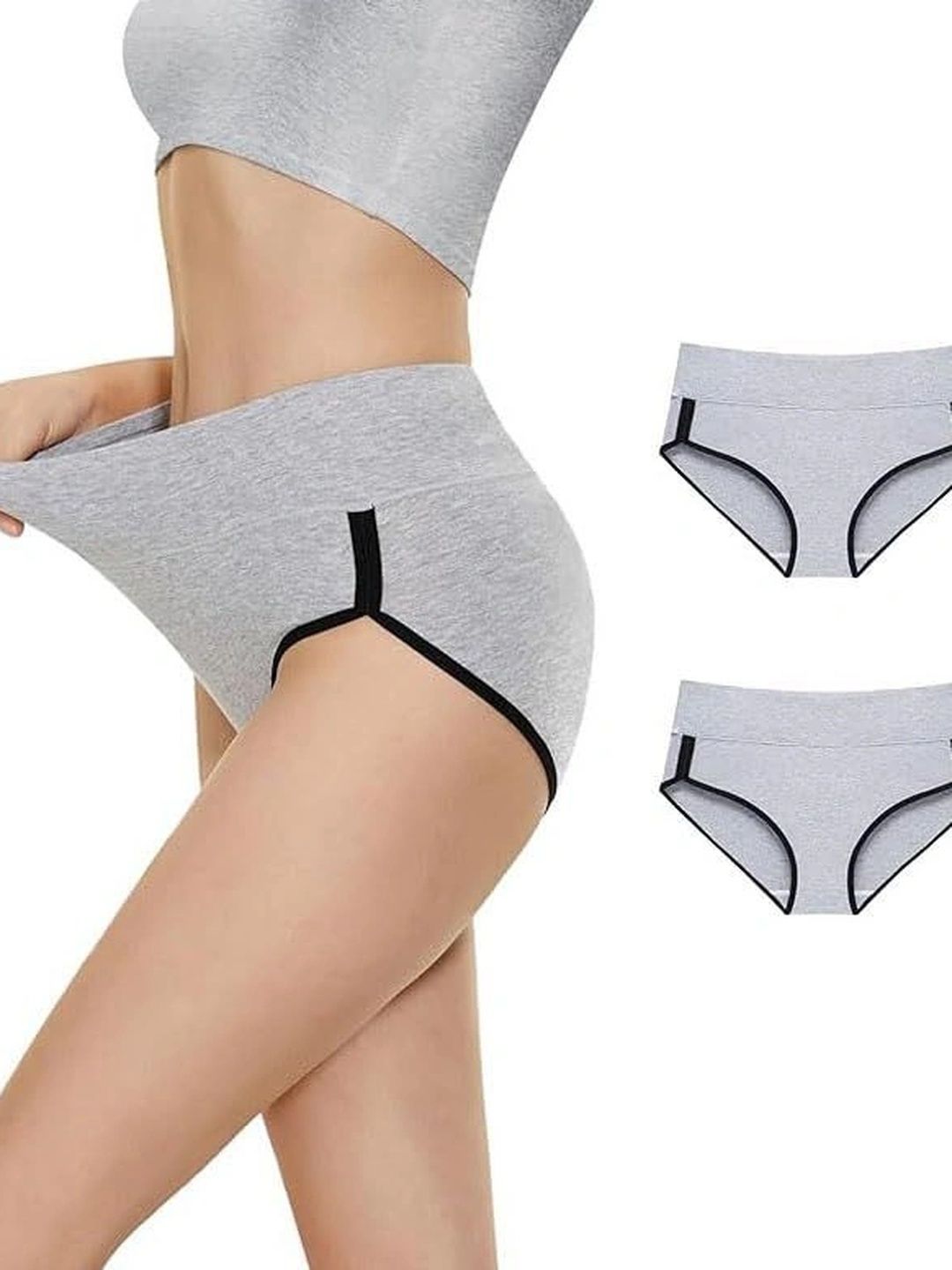 Diving Deep Women Colourblocked Assorted Cotton Bikini-picture-20