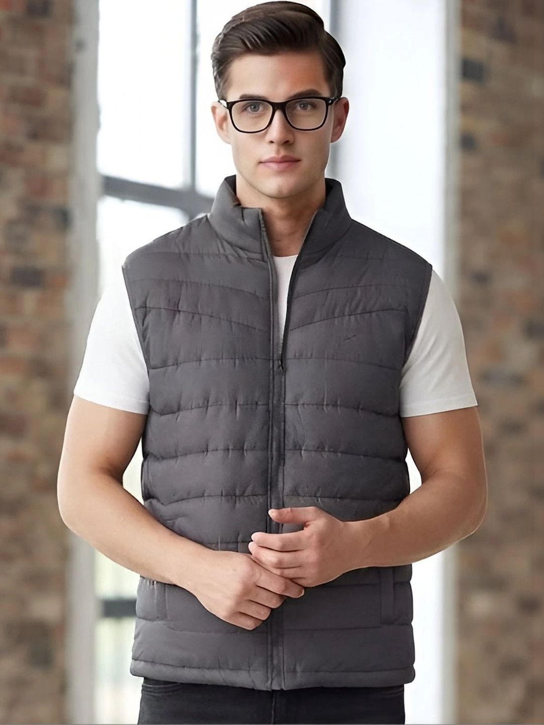 teenzzi active wear men lightweight puffer jacket