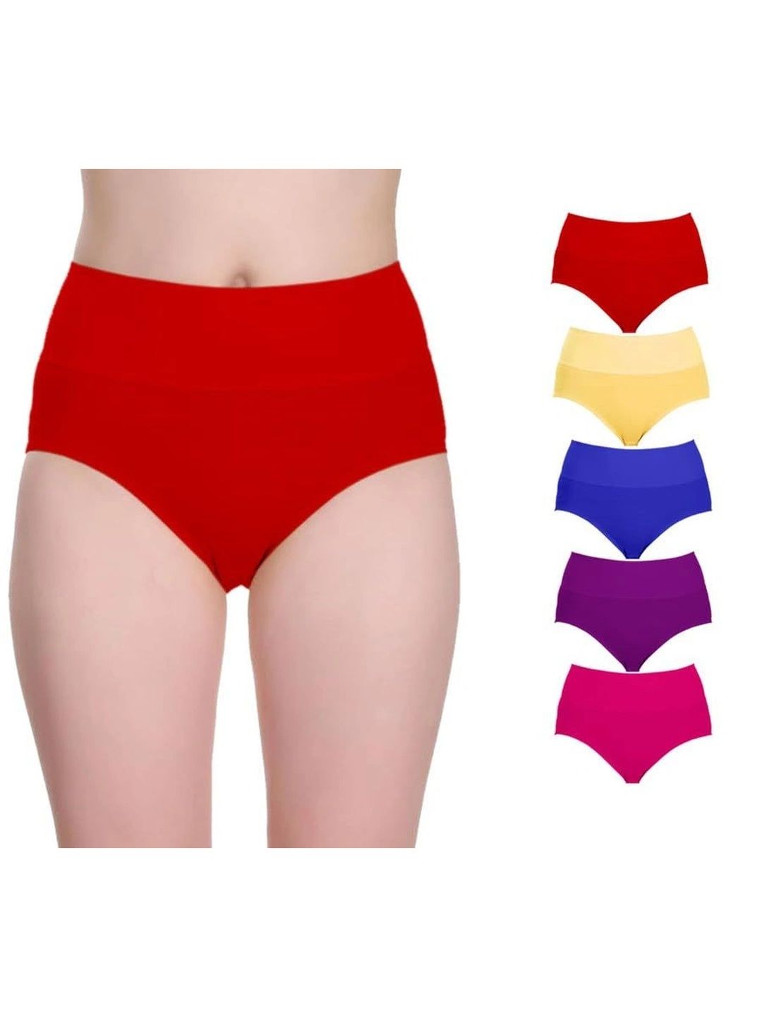 Diving Deep Women Assorted Cotton Basic Briefs-picture-45
