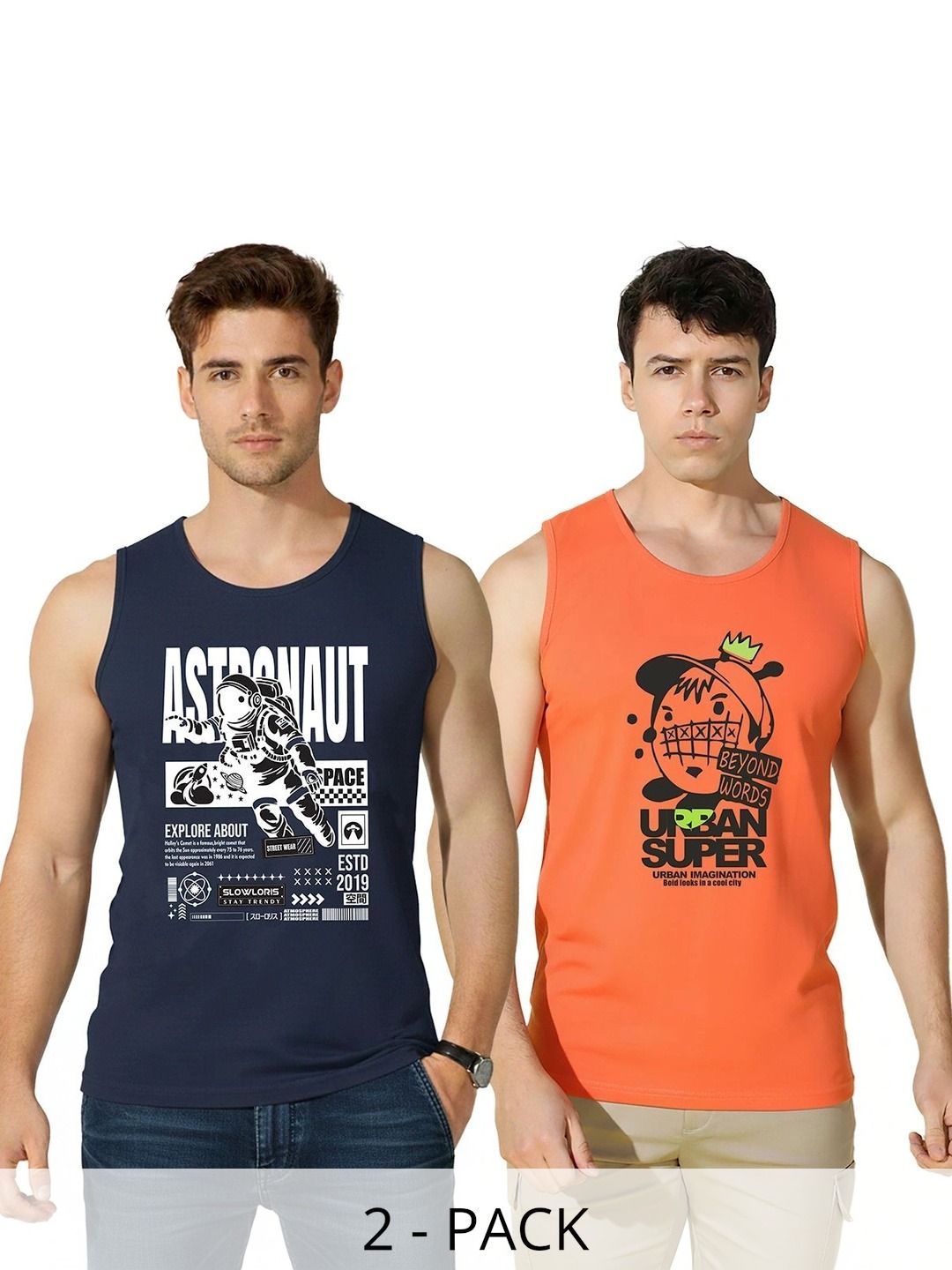 SLOWLORIS Men 2 Printed T-shirt-picture-21
