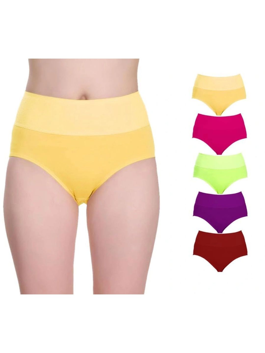 Diving Deep Women Assorted Cotton Basic Briefs-picture-22