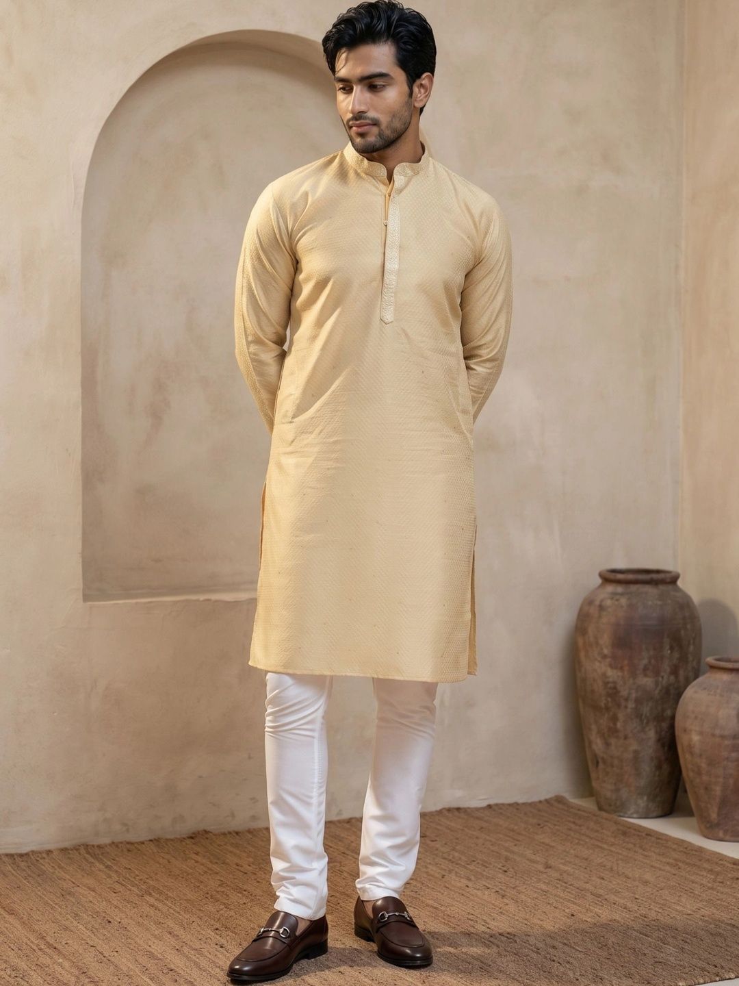 House of Pataudi Men Kurta-picture-9