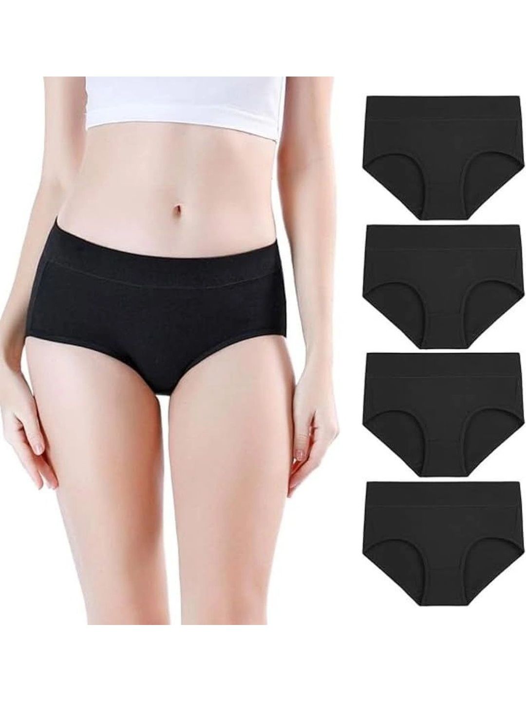 Diving Deep Women Assorted Cotton Basic Briefs-picture-18