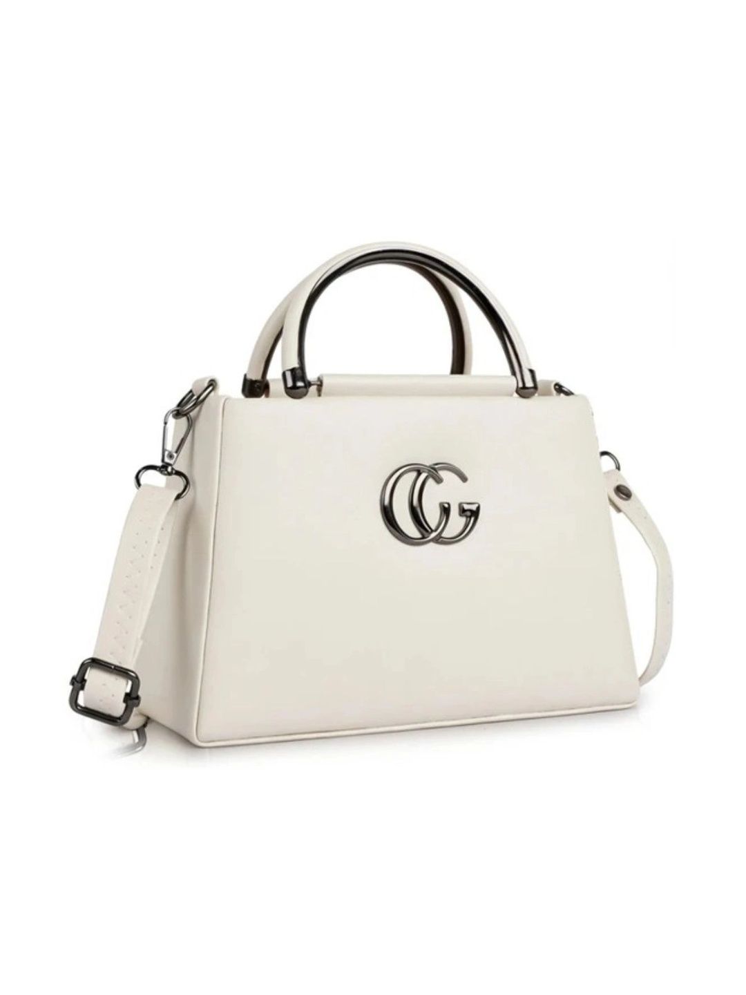 BURAK BURAK PU Structured Handheld Bag