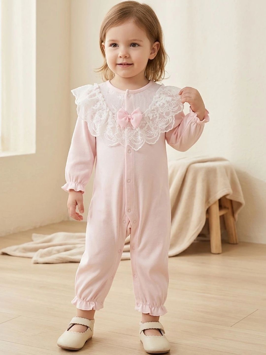 SUGAR RUSH Infant Girls Knitted Pure Cotton Rompers-picture-23