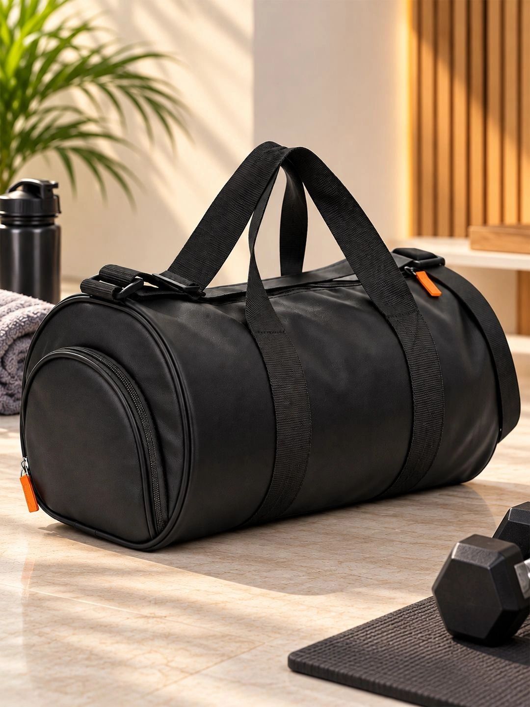 Kuber Industries Medium Foldable Sports or Gym Duffel Bag