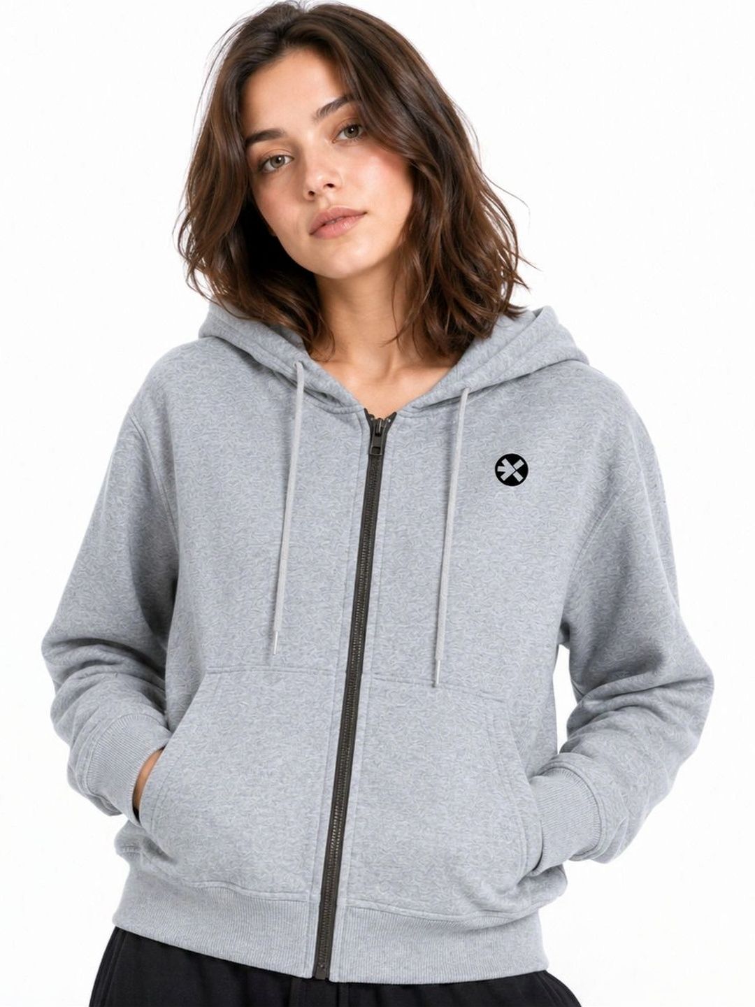 HRX by Hrithik Roshan Women Hooded Sweatshirt-picture-4