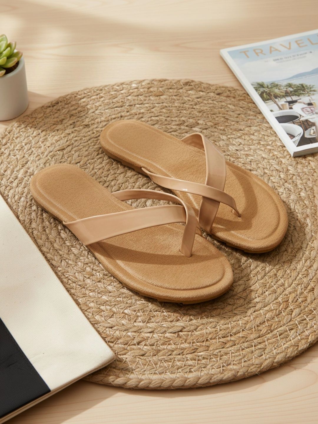 glitchez Women One Toe Flats-picture-3
