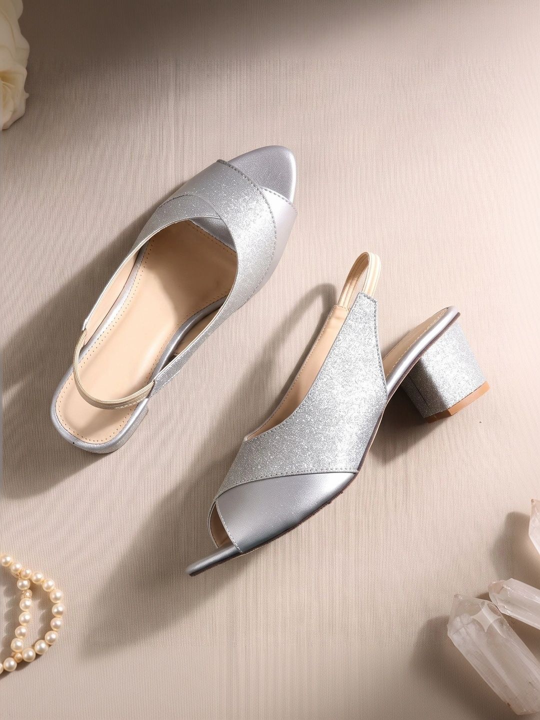 CORSICA Textured Block Sandals-picture-13