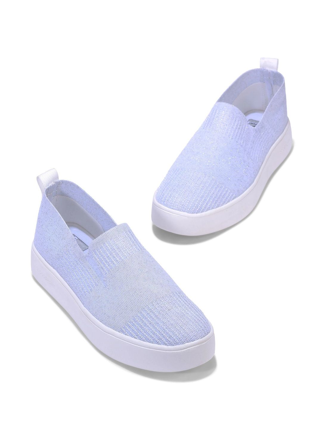Woods Woods Women Textured Leather Slip-On Sneakers