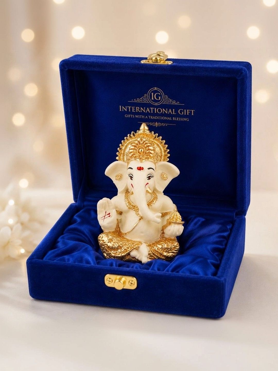 INTERNATIONAL GIFT Cream-Coloured Religious Figurine Showpiece-picture-6