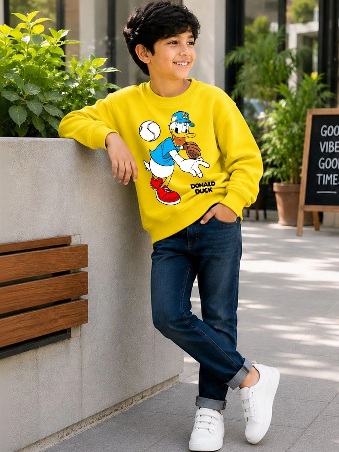 YK Disney Boys Printed Sweatshirt-picture-0