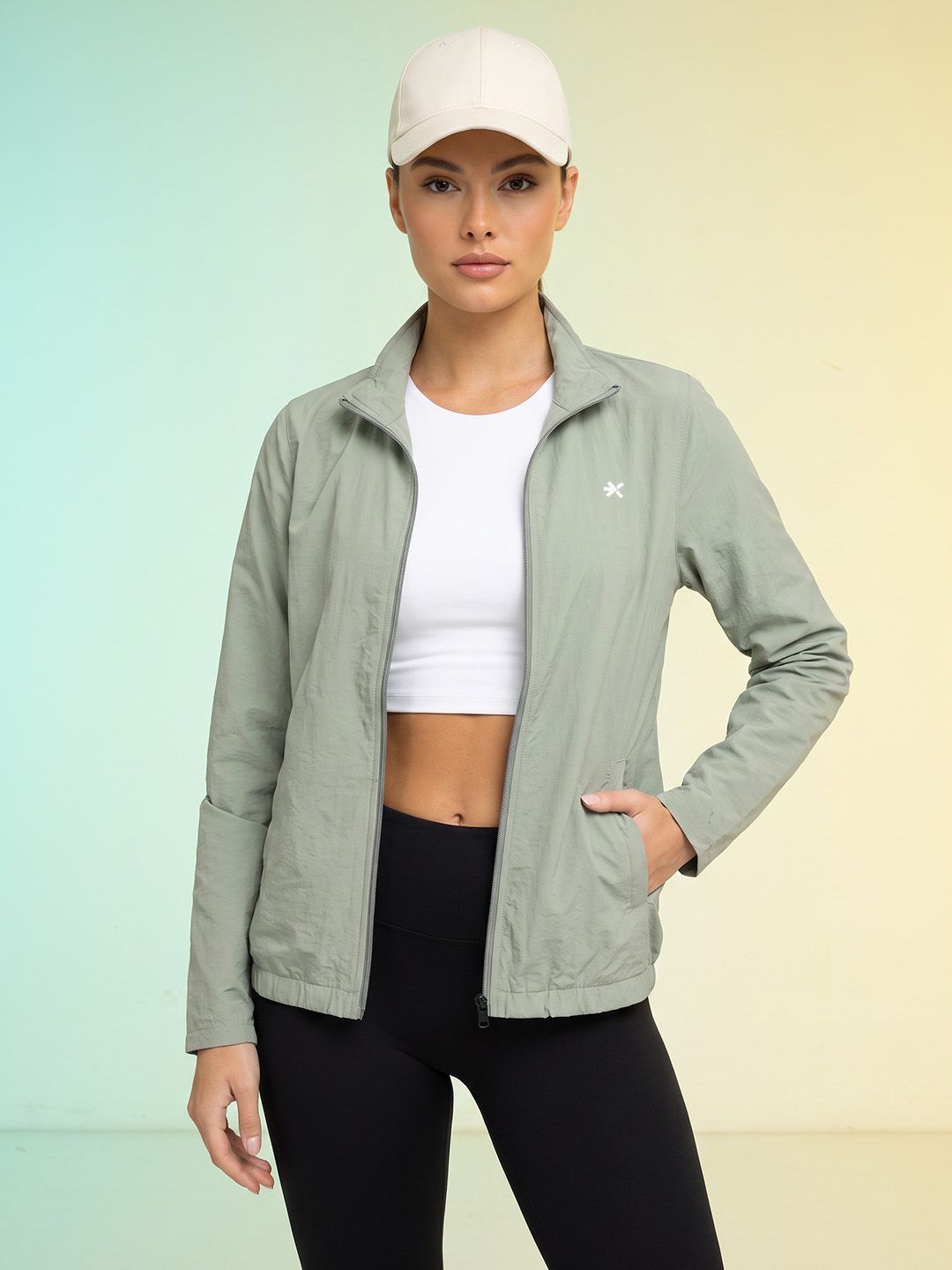 HRX by Hrithik Roshan Women Acrylic Lightweight Sporty Jacket-picture-2