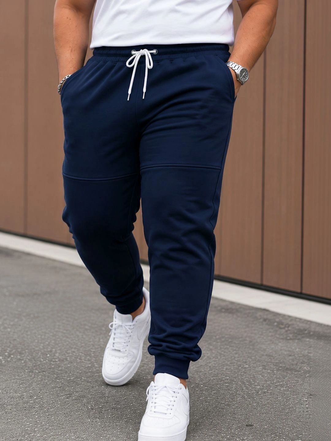 Mast & Harbour Men Regular Fit Training Joggers-picture-44