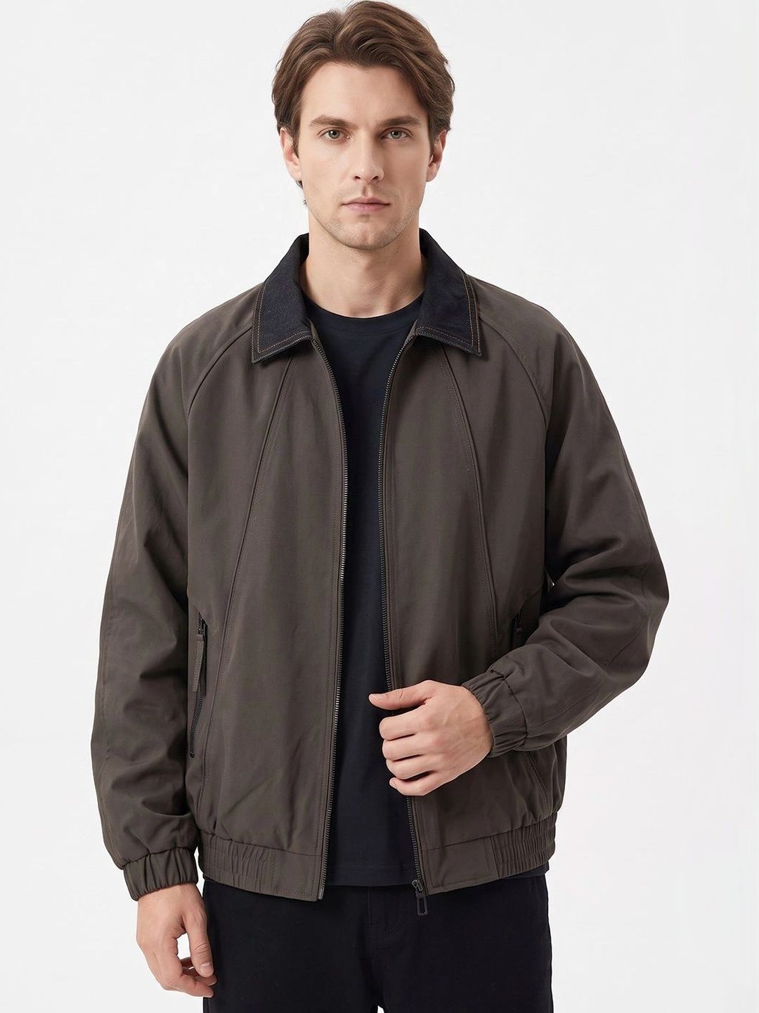 StyleCast x Revolte StyleCast x Revolte Men Outdoor Bomber Jacket