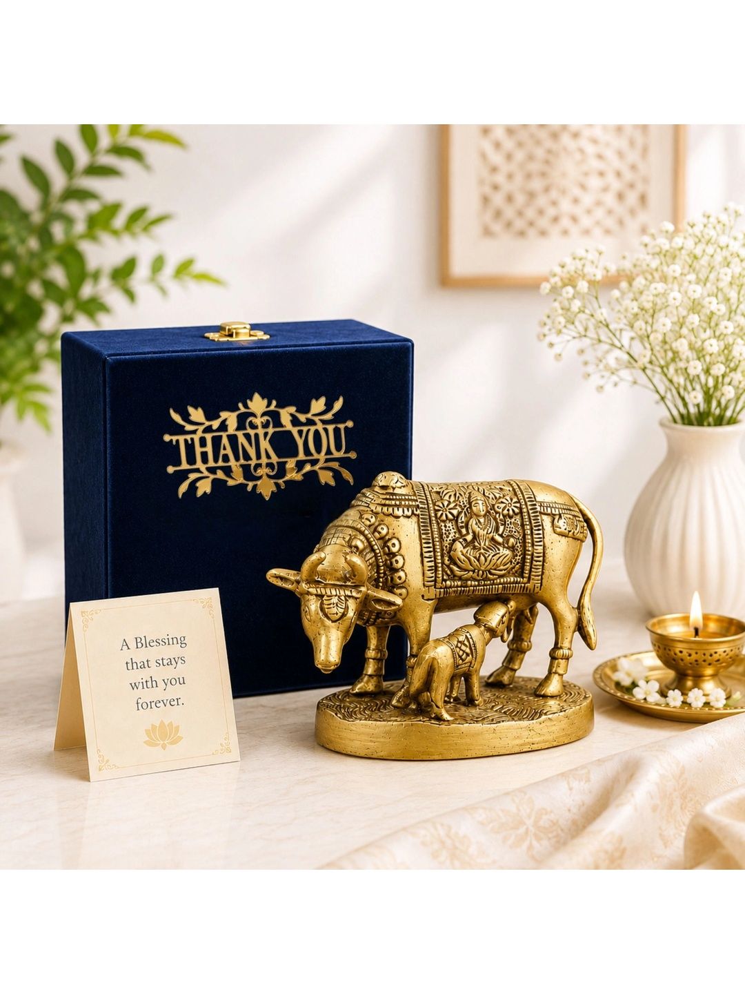 INTERNATIONAL GIFT Gold-Toned Religious Figurine Showpiece-picture-28