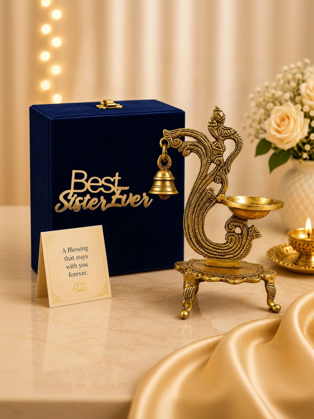 INTERNATIONAL GIFT Gold-Toned Religious Figurine Showpiece-picture-31