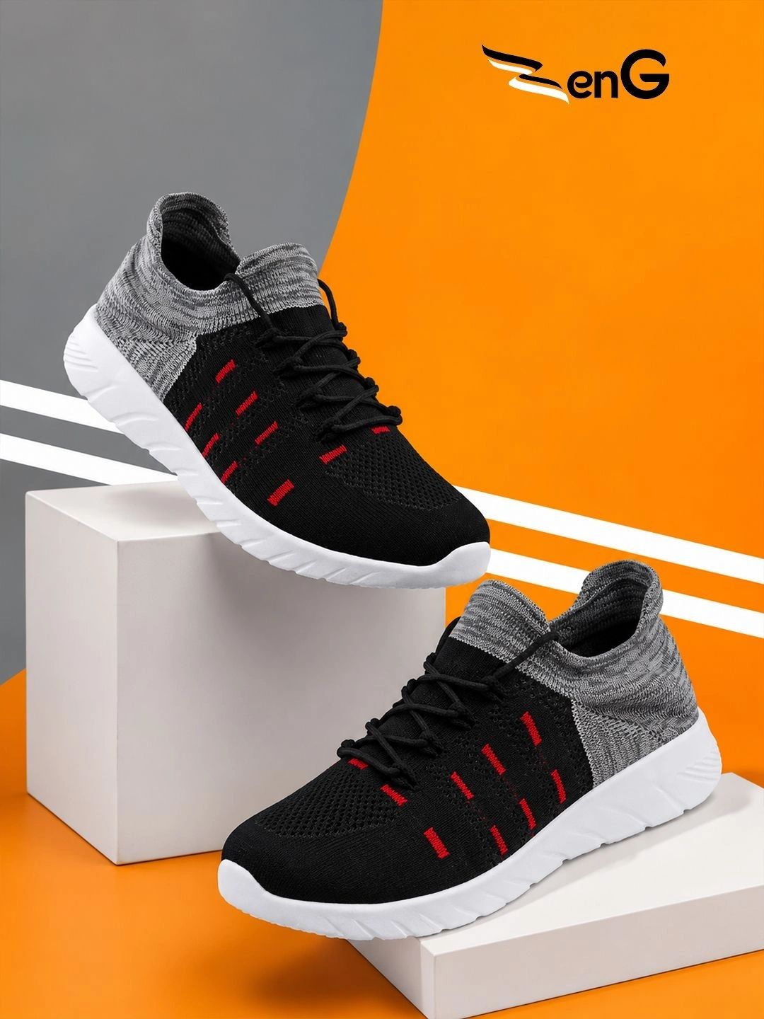 zeng men mesh running shoes
