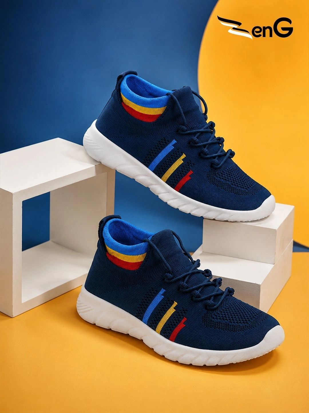 zeng men mesh running shoes