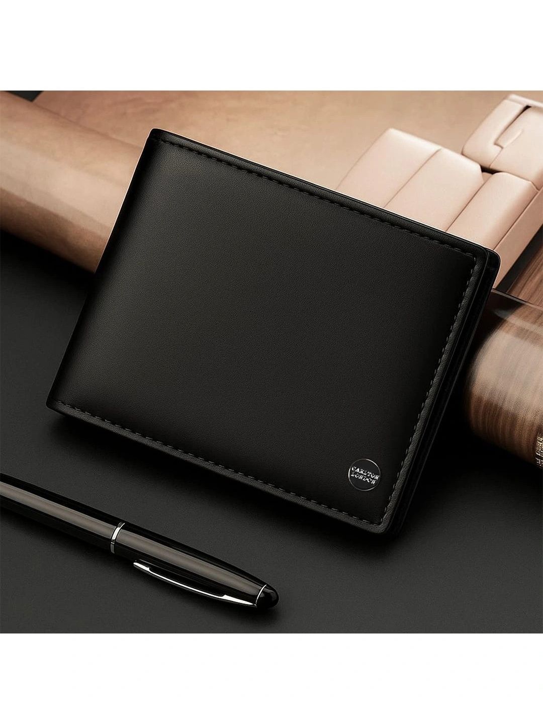 Carlton London Men Leather Two Fold Wallet-picture-22