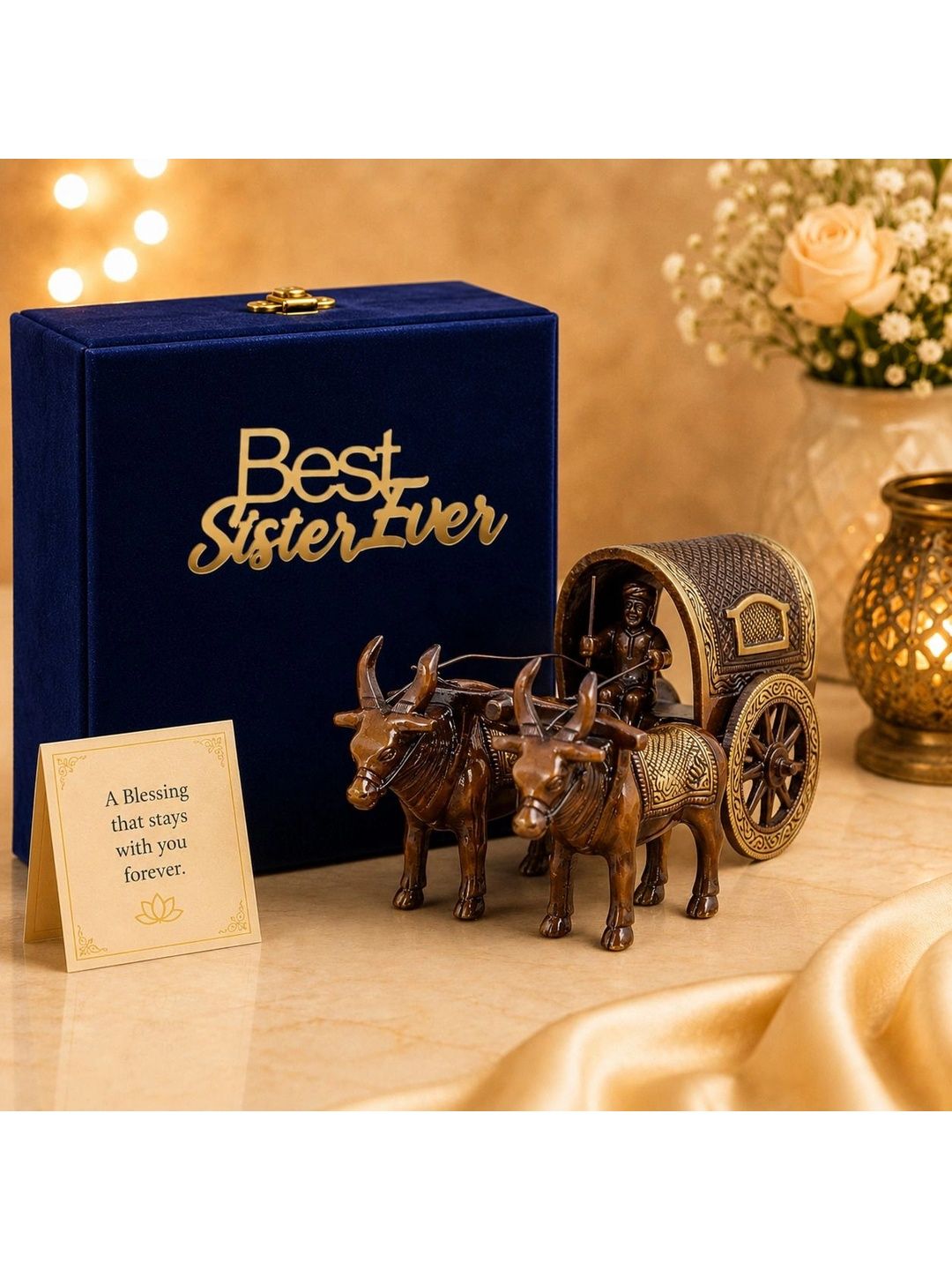 INTERNATIONAL GIFT Gold-Toned Religious Figurine Showpiece-picture-25