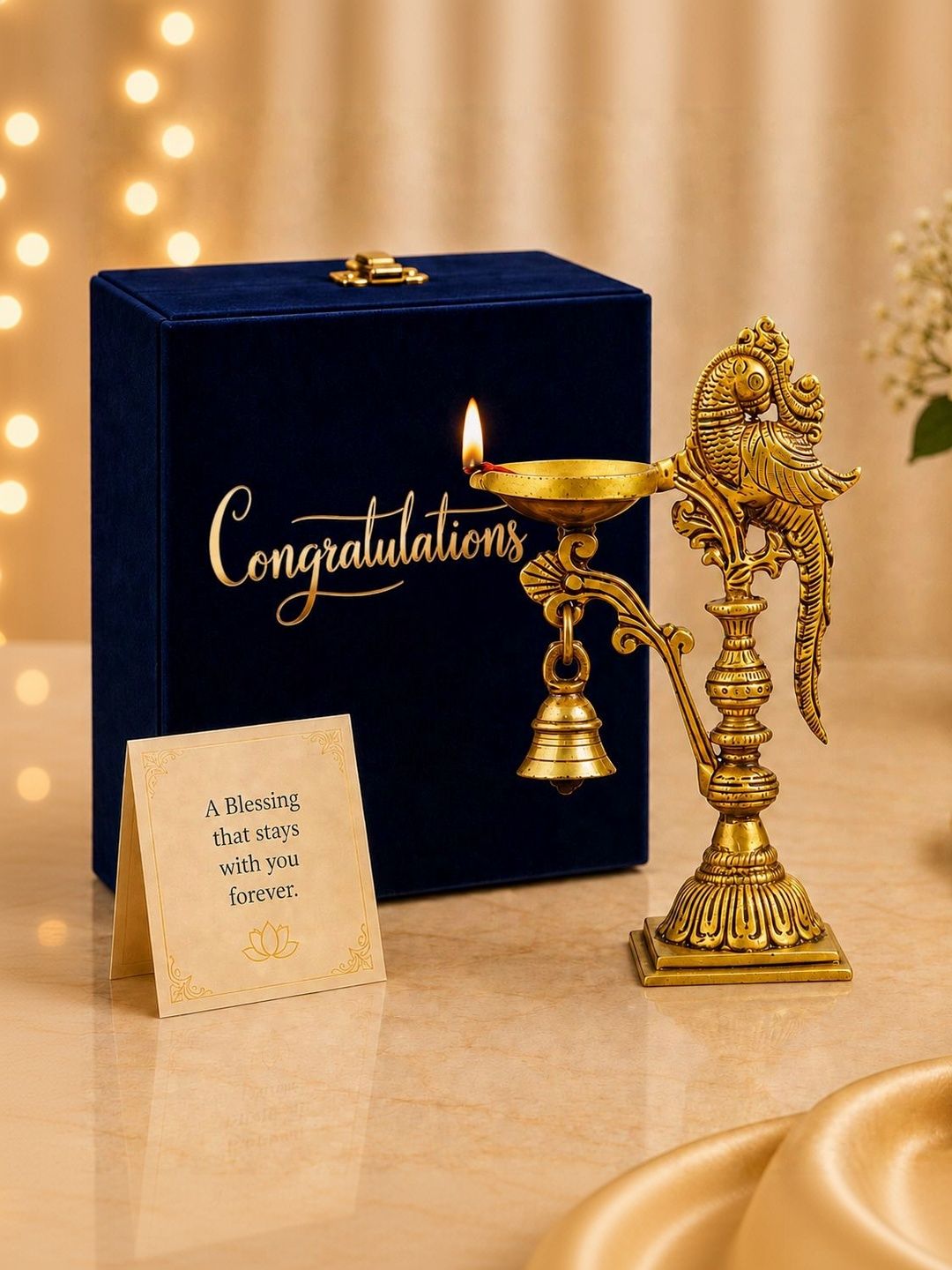 INTERNATIONAL GIFT Gold-Toned Religious Figurine Showpiece-picture-32