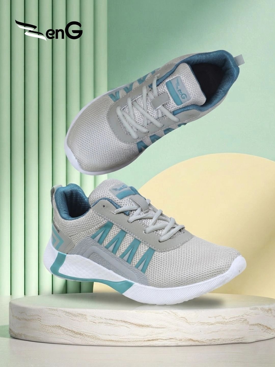 zeng men mesh running non-marking shoes