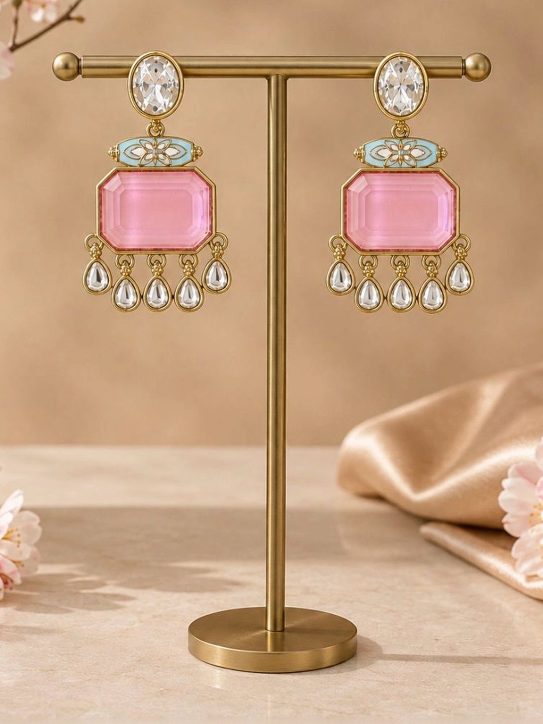 bdiva geometric drop earrings