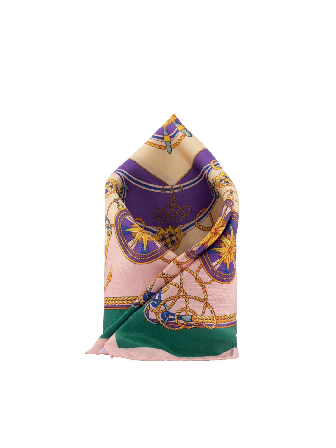 The Tie Hub Men Printed Italian Silk Pocket Square-image-37