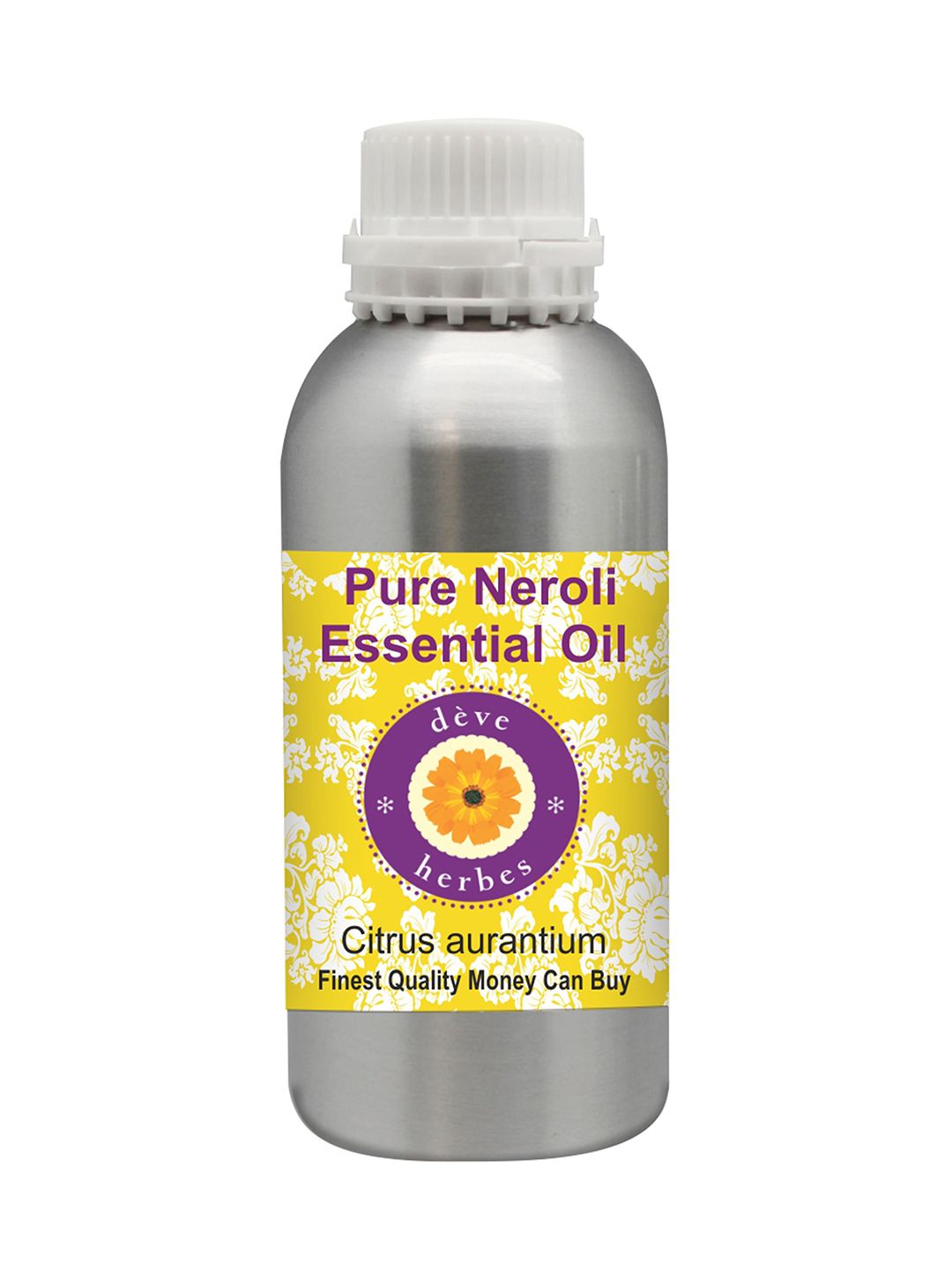 Deve Herbes Pure Neroli Essential Oil - Natural Therapeutic Grade Steam Distilled - 1250ml-image-44