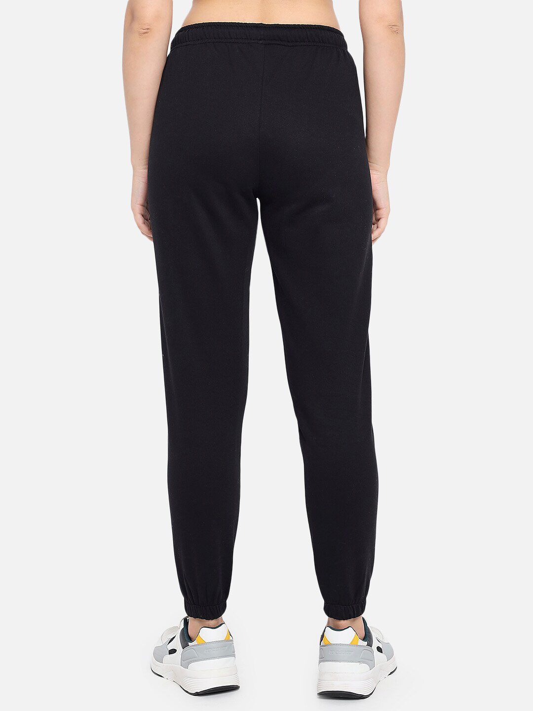 Solid Regular Fit Cotton Women's Active Wear Track Pants