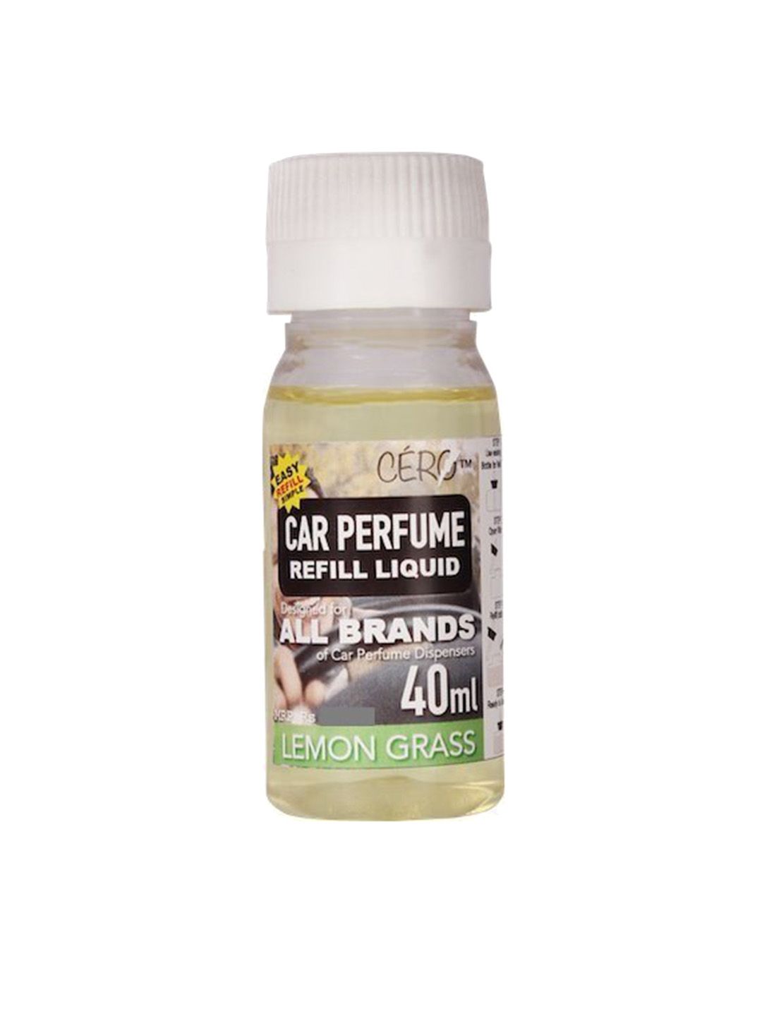 CERO Lemon Grass Car Perfume Refill Liquid Vaporiser Machines 40 ml-image-2