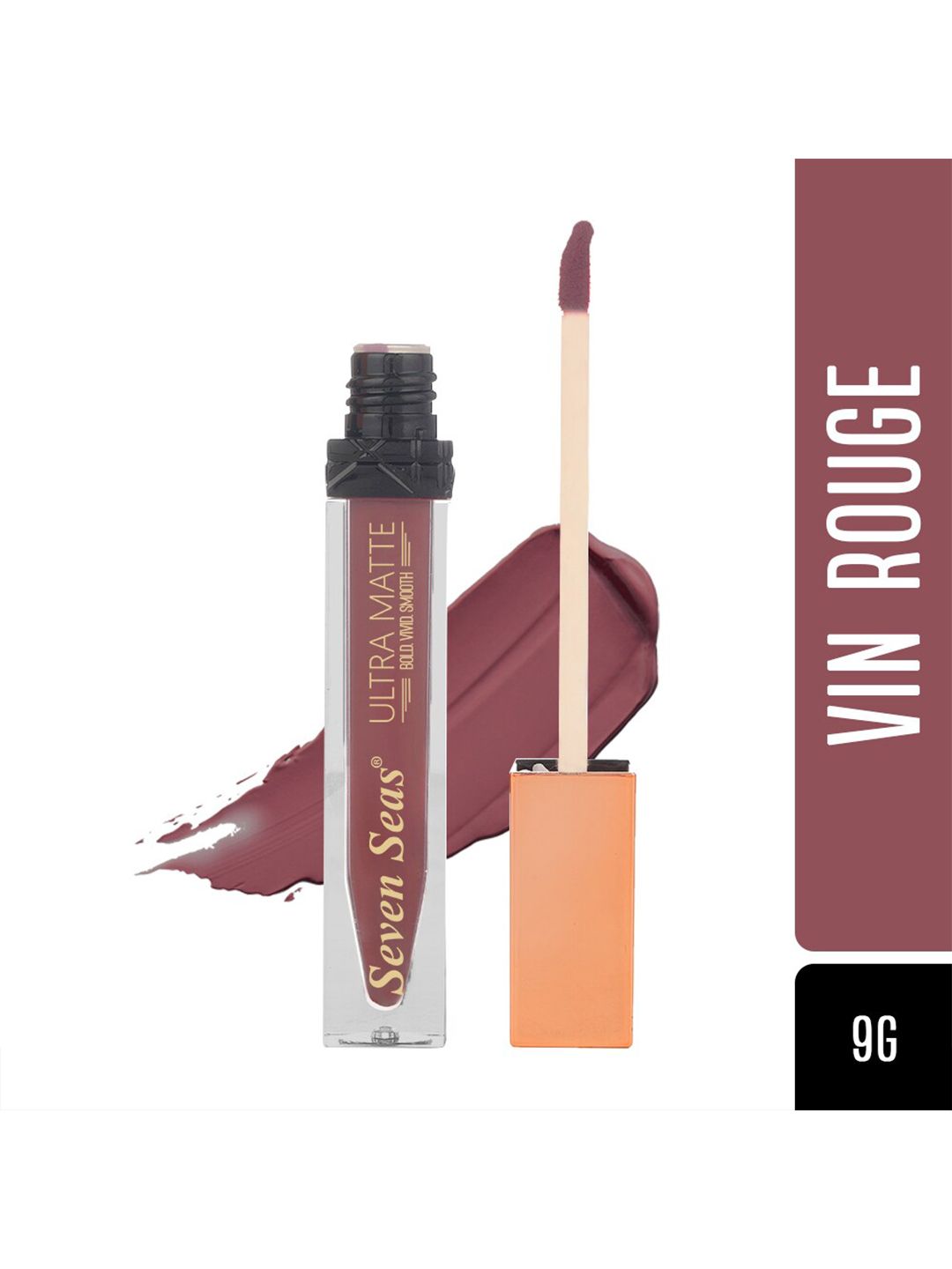 Seven Seas Transfer-Proof Ultra Matte Liquid Lipstick 9 g - Vin Rouge-picture-14