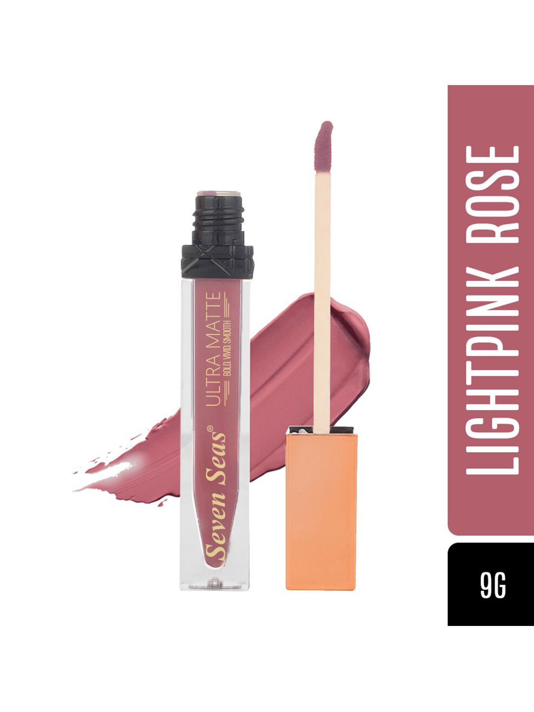 Seven Seas Transfer-Proof Ultra Matte Liquid Lipstick 9 g - Light Pink Rose-picture-19