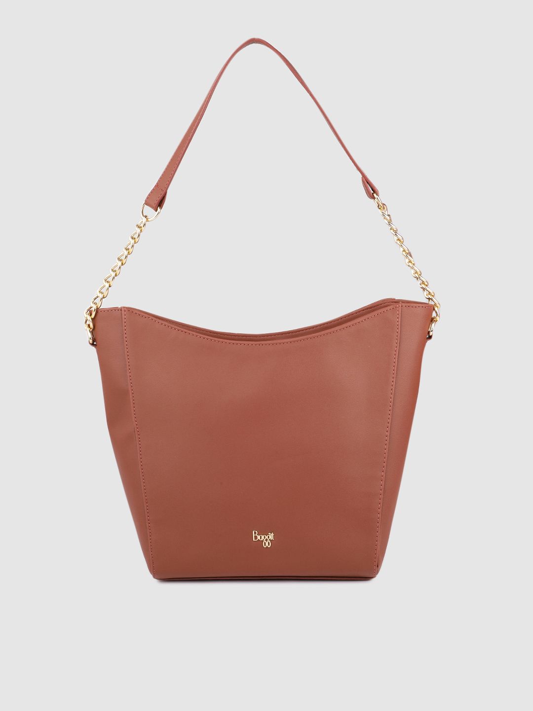 Baggit Women Brown Solid Structured Shoulder Bag-picture-18
