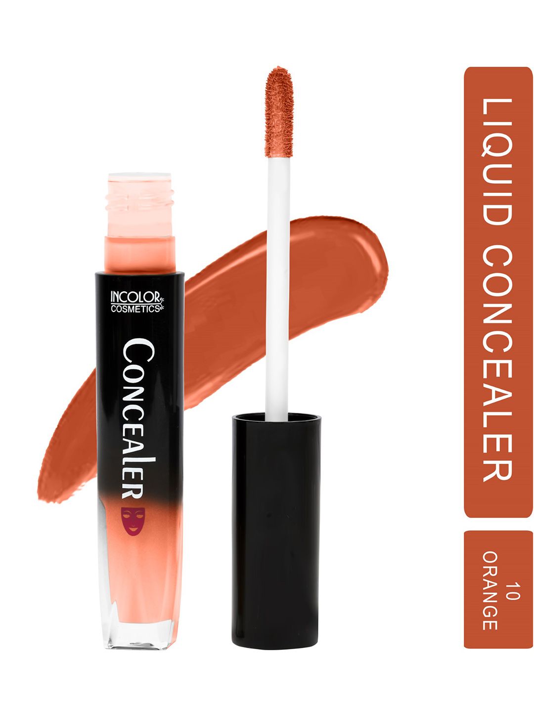 INCOLOR Water-Proof & Long-Lasting Liquid Concealer 5 g - Orange 10-picture-25