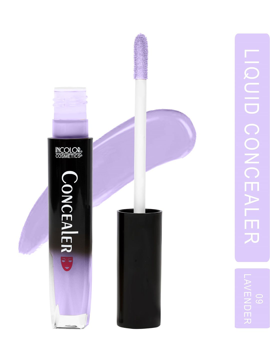 INCOLOR Water-Proof & Long-Lasting Liquid Concealer 5 g - Lavender 09-picture-17