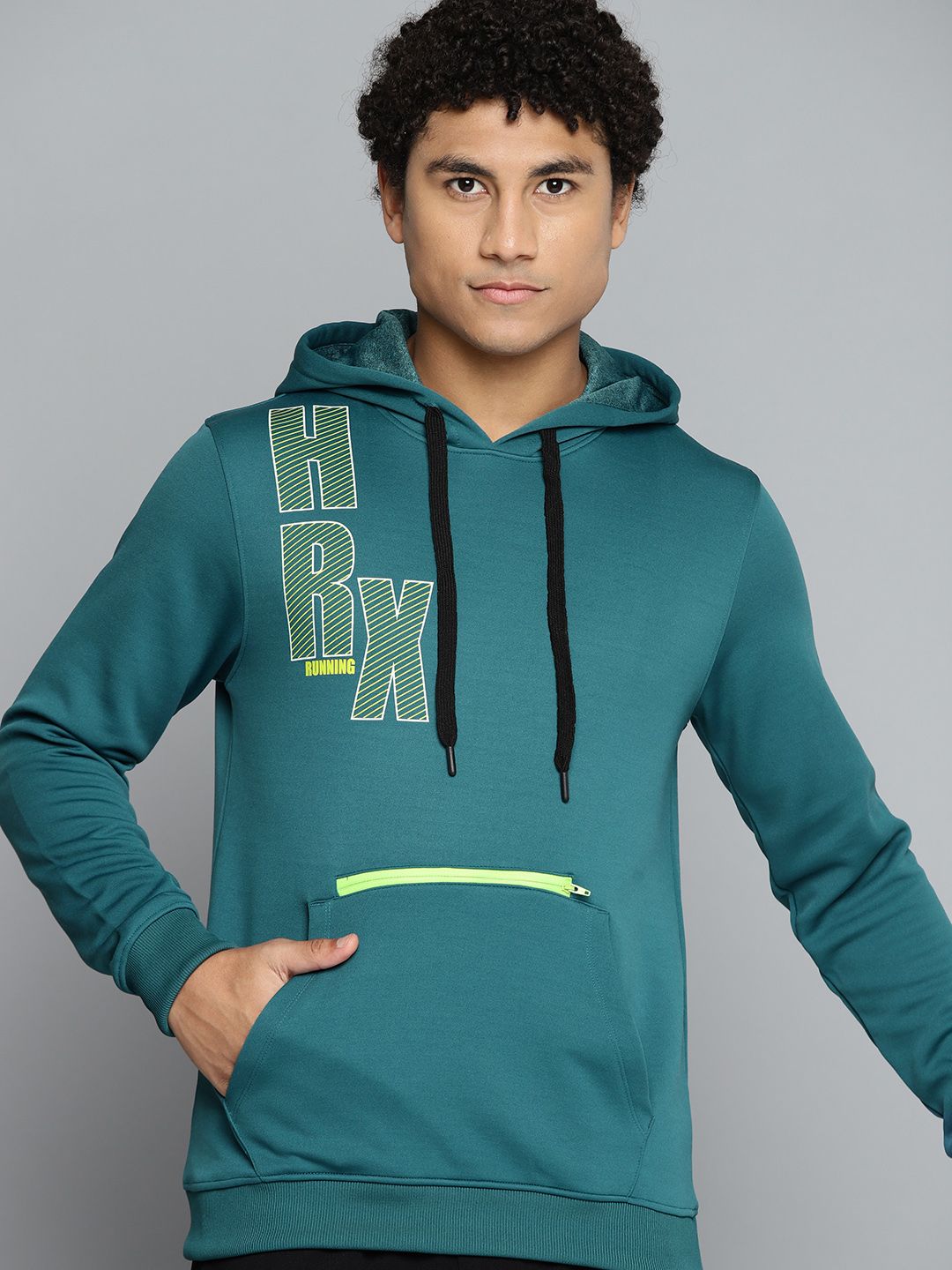 Buy HRX By Hrithik Roshan HRX by Hrithik Roshan Men Printed Hooded