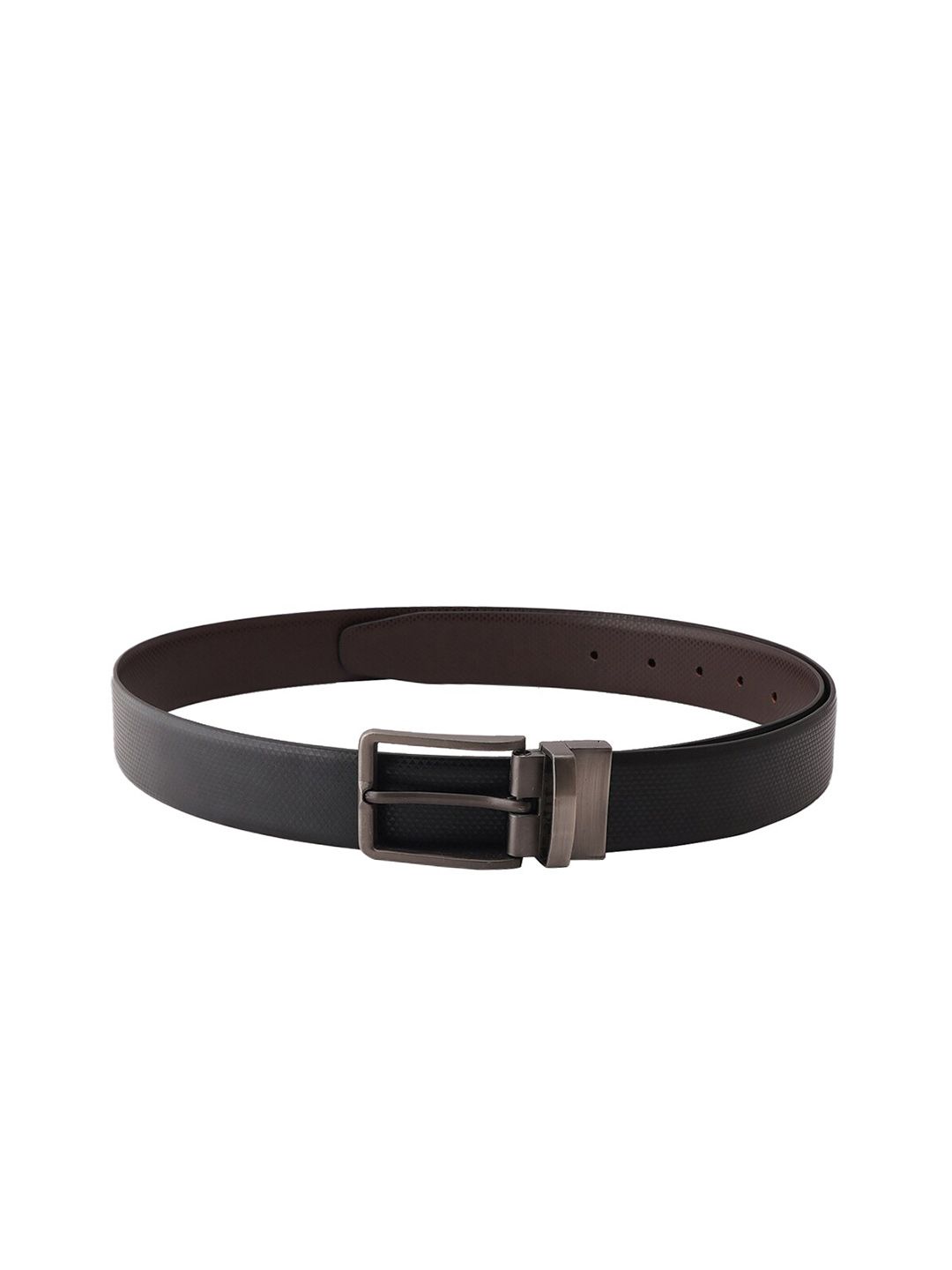 Style Shoes Men Black Reversible PU Belt-picture-31