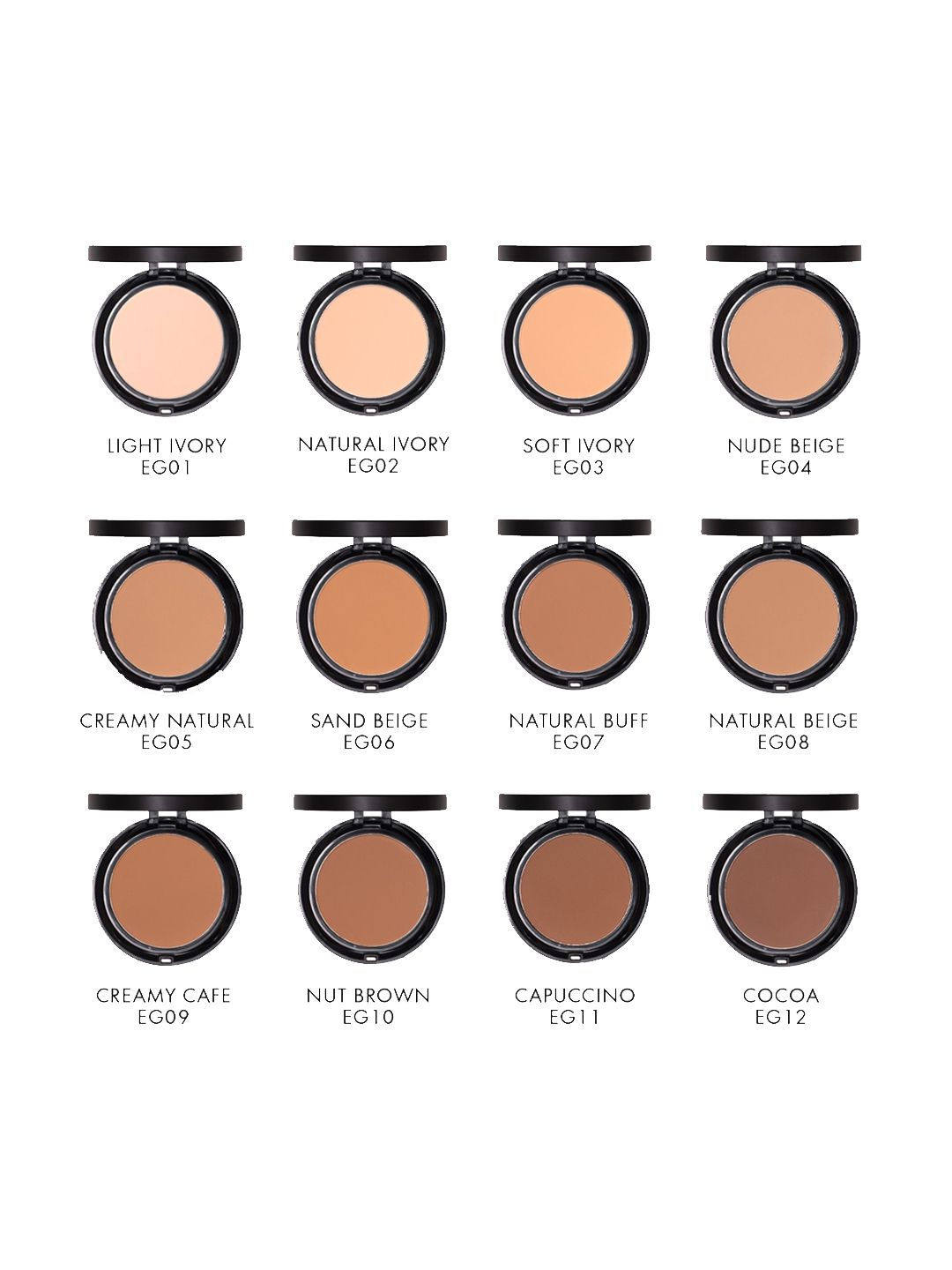 EUROPE GIRL Studio Fix Compact-10 Nut Brown, 12gm-picture-13