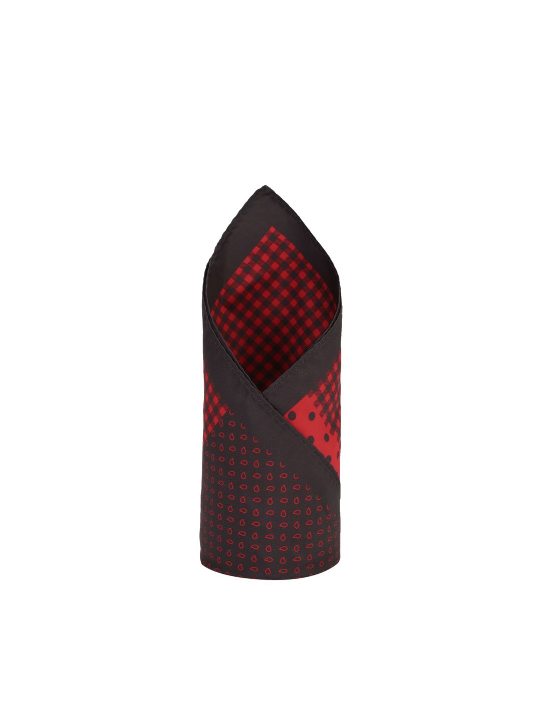 Peter England Men Red Printed Pocket Square-picture-23