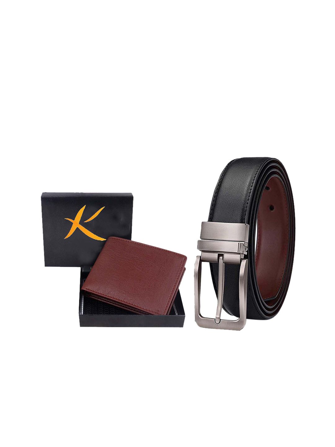 Kastner Men Black & Brown Accessory Gift Set-picture-20