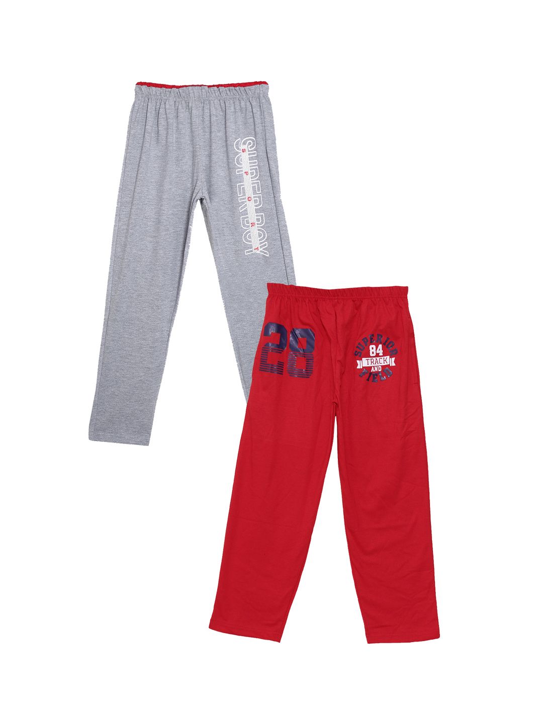 Fashionable Boys Pack Of 2 Printed Relax-Fit Pure Cotton Track Pants-picture-27