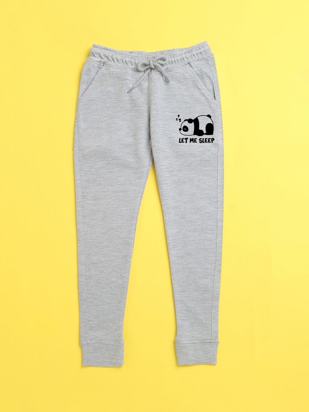 NUSYL Grey Solid Joggers-picture-56