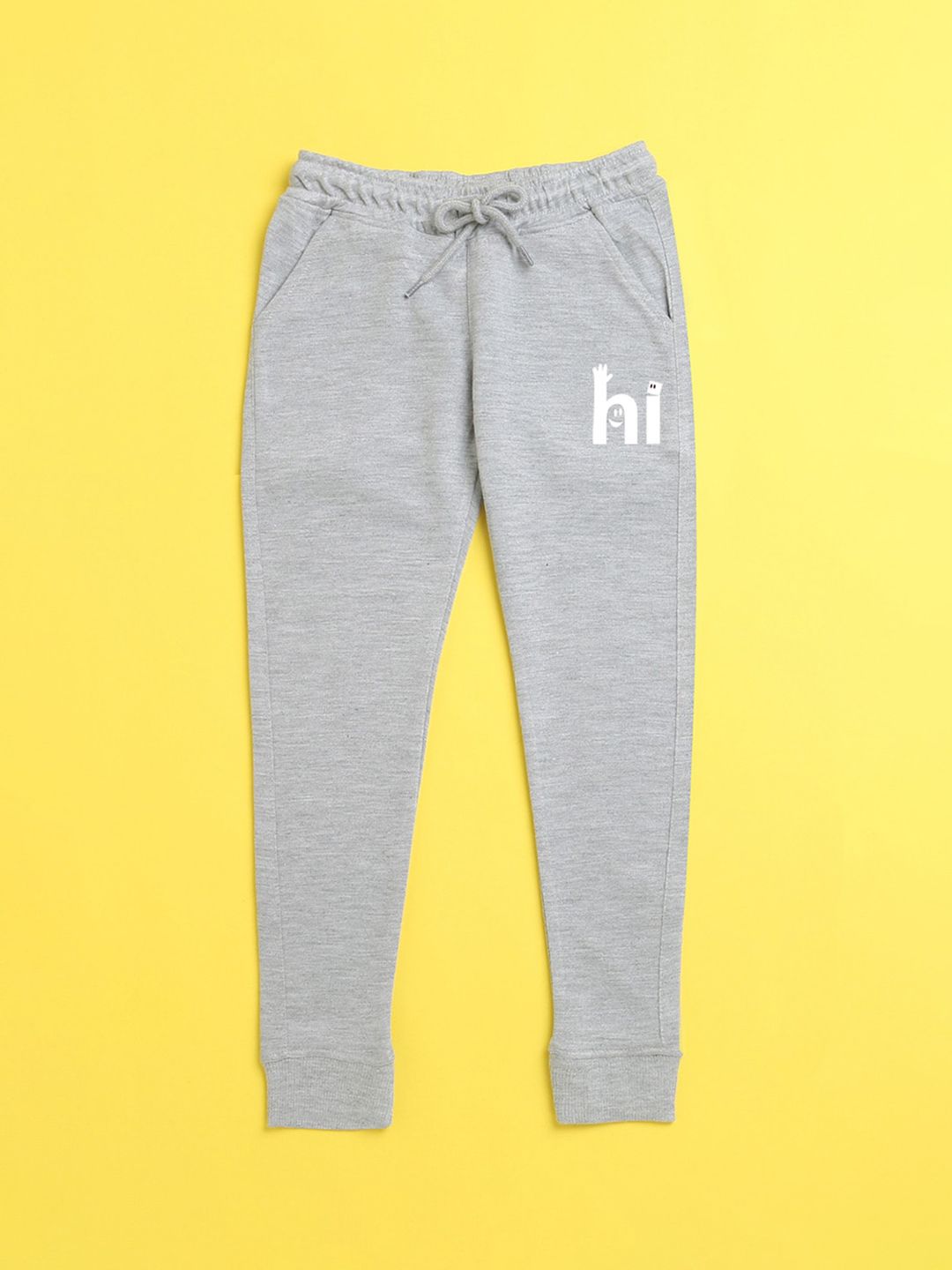 NUSYL Kids Grey Printed Joggers-picture-32