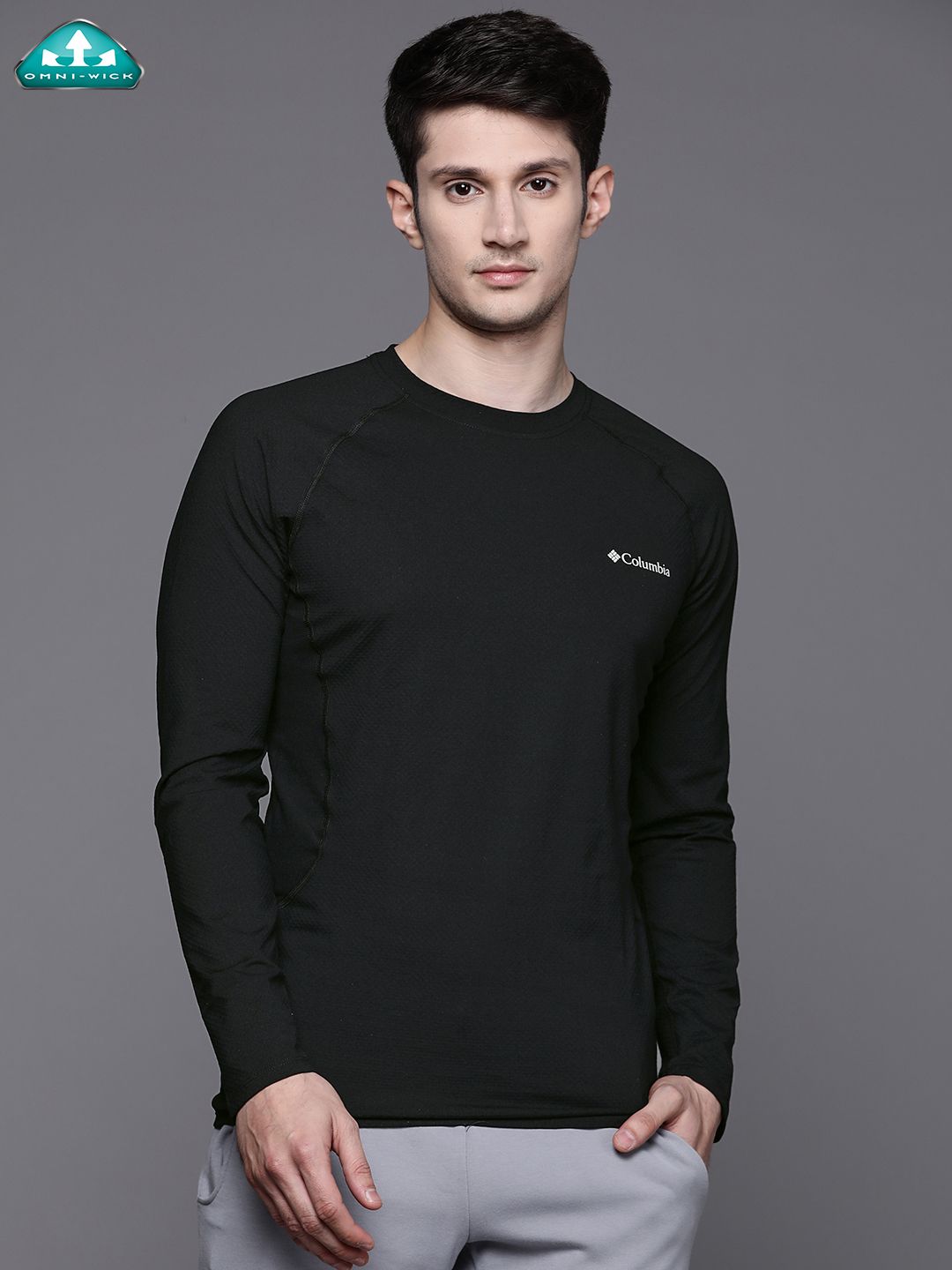 Columbia Men Omni-Heat Infinity Knit LS Crew Thermal Top-image-10