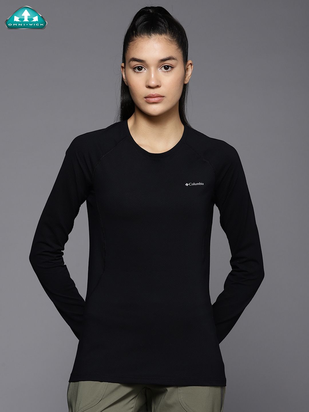 Columbia Women Omni-Heat Infinity Knit LS Crew Thermal Top-image-33