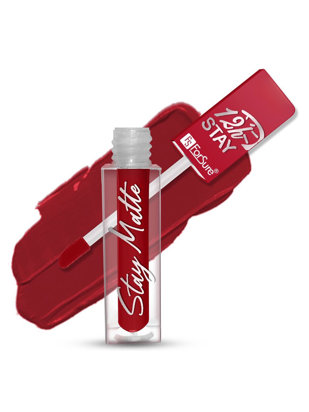 ForSure Waterproof Liquid Matte Mini Lipstick 2.5 ml- Crimson Red-image-39